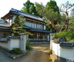 пазл Традиционный японский дом